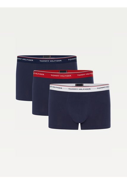 Pack De 3 Calzoncillos Trunk Premium Stretch Azul Tommy Hilfiger