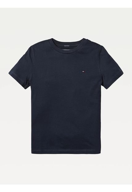 Polera De Niño Essential C-Neck Azul Tommy Hilfiger