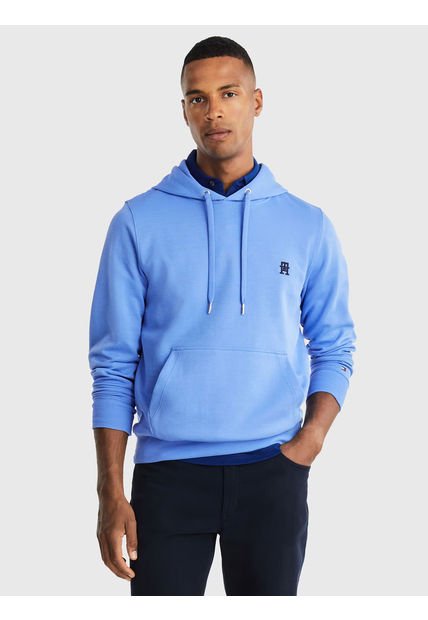 Polerón Hoodie Logo Monogram Celeste Tommy Hilfiger