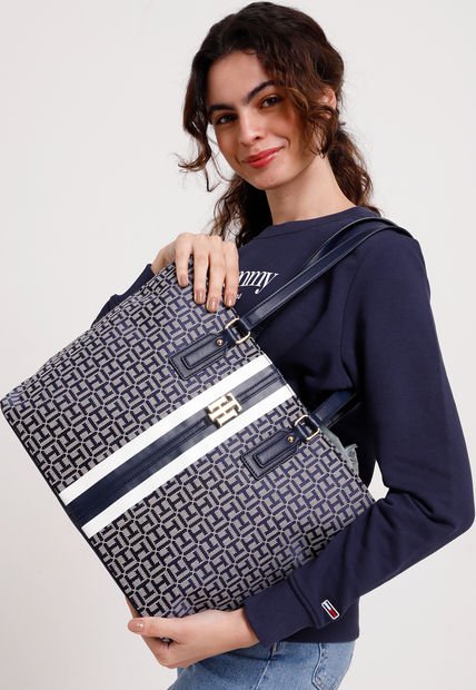 Bolso tommy hilfiger fashion mujer azul