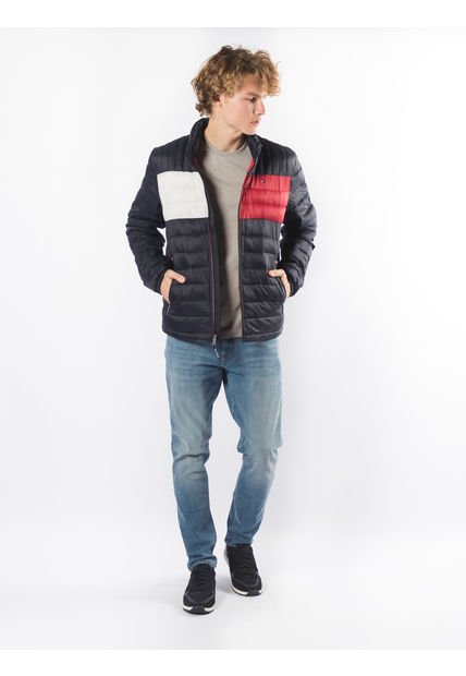 Parka Weight Quilted Multicolor Tommy Hilfiger