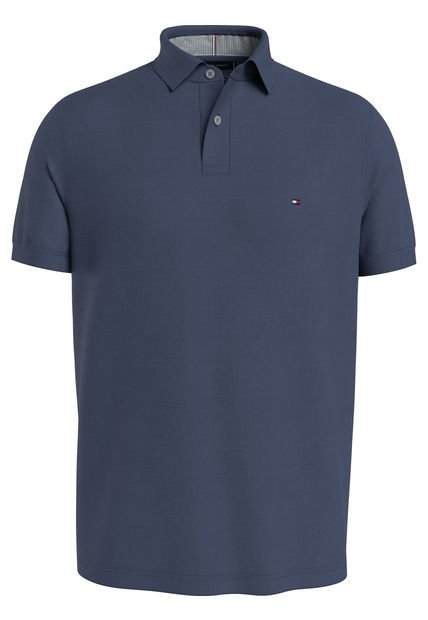 Polo Essential Regular Fit Azul Tommy Hilfiger