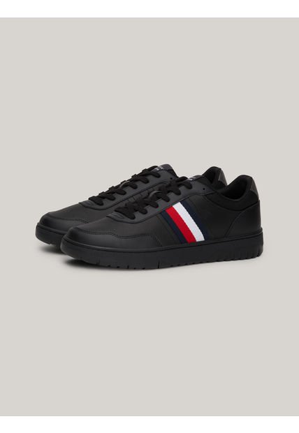 Zapatilla Sport Con Suela Dentada Negro Tommy Hilfiger