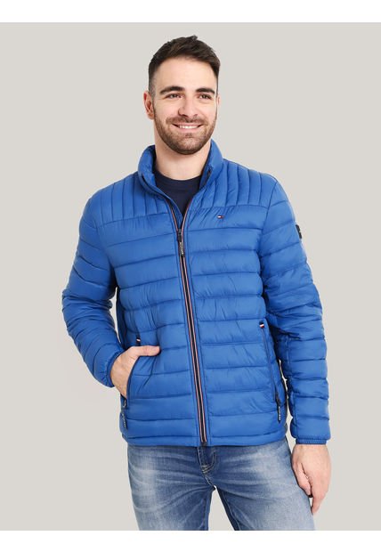 Parka Weight Quilted Azul Tommy Hilfiger