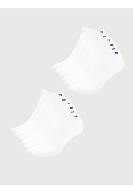 Pack De 6 Pares Calcetines Sport Athletic Blanco Tommy Hilfiger