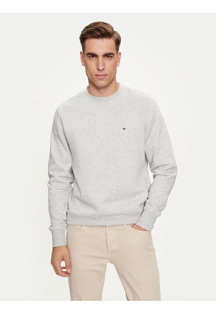 Polerón Essential C-Neck Gris Tommy Hilfiger