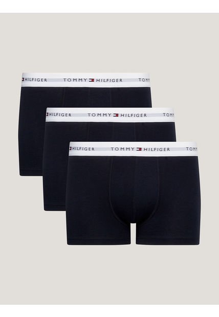 Pack De 3 Calzoncillos Trunk Essential Azul Tommy Hilfiger