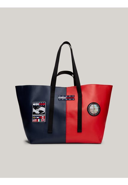 Tote Archive Color Block Multicolor Tommy Hilfiger