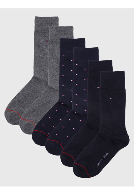 Pack De 3 Pares De Calcetines Essential Multicolor Tommy Hilfiger