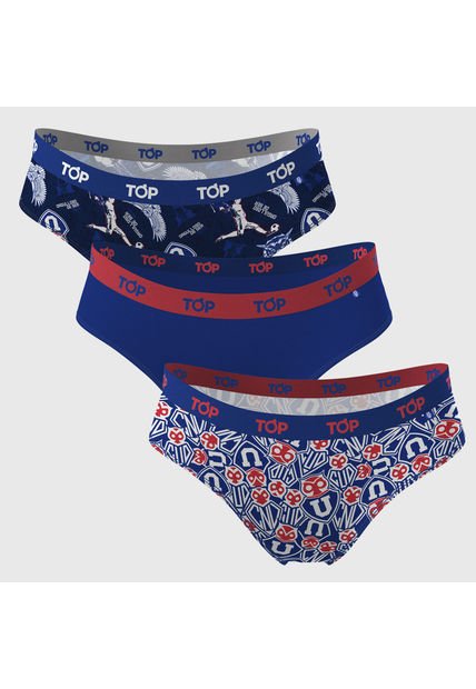 Calzon Bikinis Algodon Pack 3 Universidad De Chile C2 Top Compra Ahora Dafiti Chile