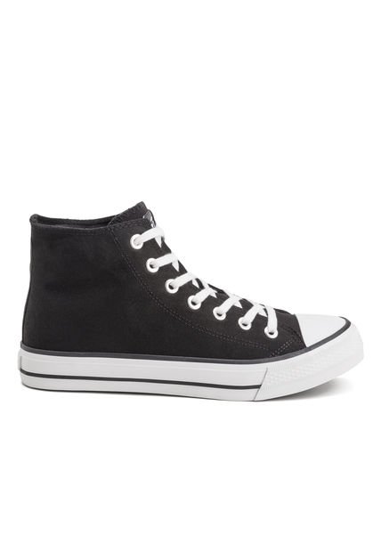 Zapatilla Rail Hi Canvas Negro Topper Compra Ahora Dafiti Chile