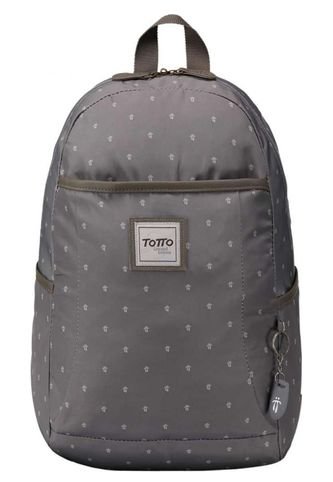 Mochila escolar Gommel Totto gris