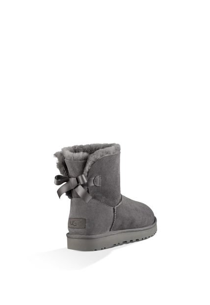 Gray ugg boots with bows hotsell