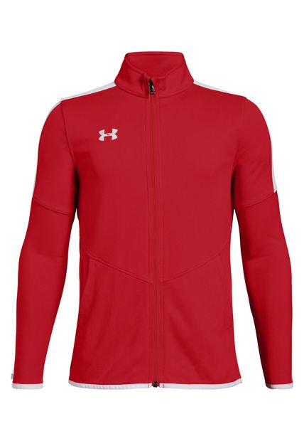 Chaqueta UA Rival Para Niño Rojo Under Armour