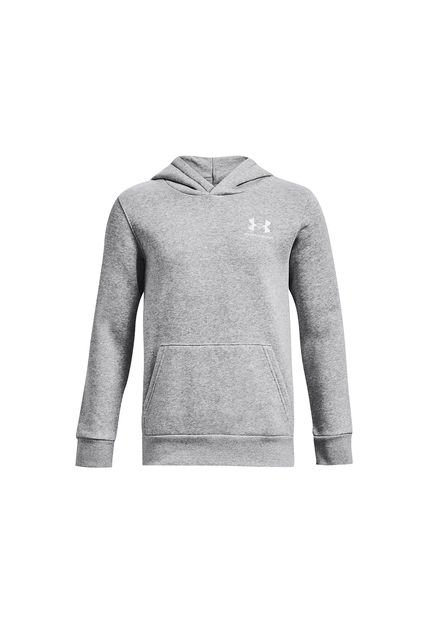 Polerón UA Essential Para Niño Gris Under Armour