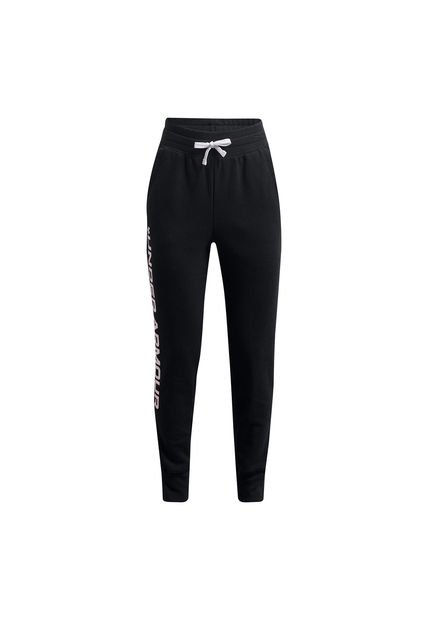 Jogger Rival Flc Niño Negro Under Armour