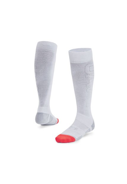 Calcetín Tiro Alto Unisex Blanco Under Armour