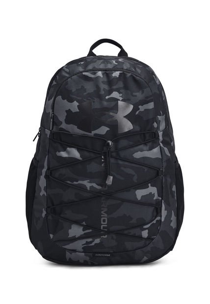 Mochila Deportiva UA Hustle Camo Negro Under Armour