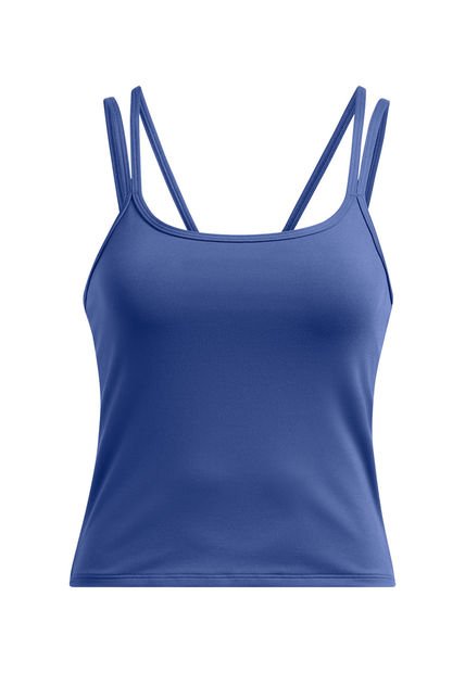 Polera Sin Mangas Motion Mujer Azul Under Armour