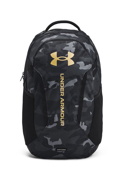 Mochila UA Hustle 6.0 Camo Negro Under Armour