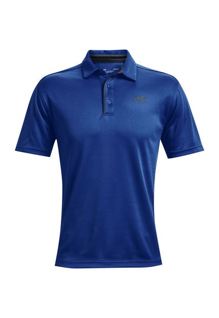 Polo UA Tech Para Hombre Azul Under Armour