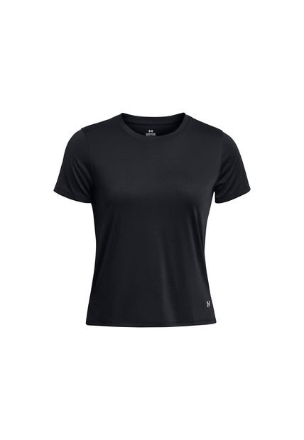 Polera Manga Corta UA Launch Mujer Negro Under Armour