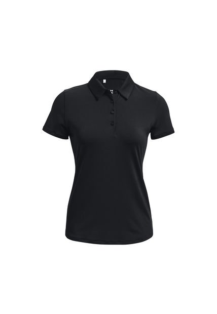 Polo S/M Golf De Play Offsnegro Mujer Under Armour