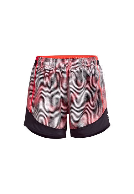 Short Fútbol Challenger Pro Naranja Mujer Under Armour