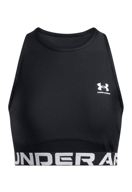 Primera Capa Sin Mnga HeatGear Mujer Negro Under Armour