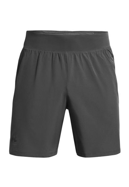 Shorts Launch Elite De 7'' Hombre Gris Under Armour