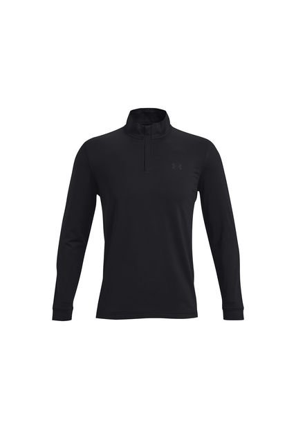 Polerón Golf Play Off ¼ Zip Negro Hombre Under Armour