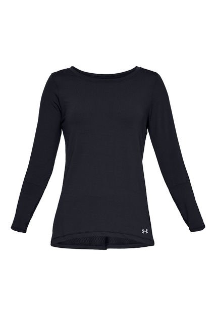 Polera M/L Mujer Ua Hg Armour Long Negro Under Armour