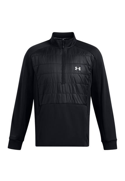 Chaqueta Armor Fleece® ½ Zip Hombre Negro Under Armour