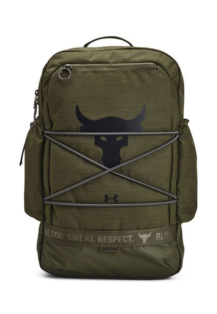 Project Rock Brahma Mochila Unisex Verde Under Armour