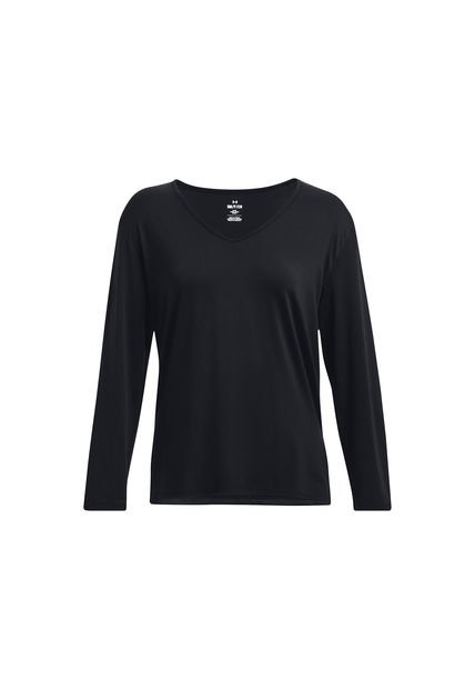 Polera Manga Larga Meridian Mujer Morado Under Armour