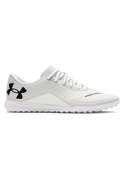 Zapatos Fútbol Unisex Shadow Turf 2 Blanco Under Armour