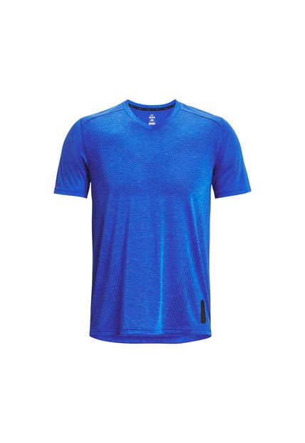 Polera UA Breeze Run Anywhere Hombre Azul Under Armour