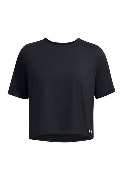 Polera Manga Corta Motion Para Mujer Negro Under Armour