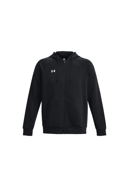 Polerón UA Rival Fleece Para Hombre Negro Under Armour