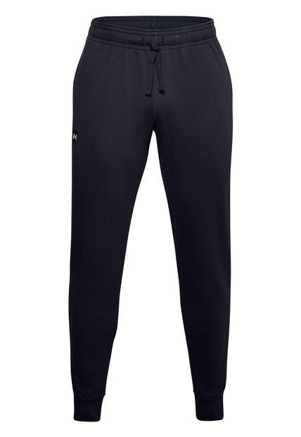 Buzo Hombre Ua Rival Fleece Jogg Negro Under Armour