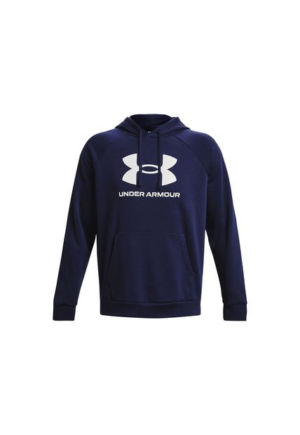 Polerón UA Rival Para Hombre Azul Marino Under Armour