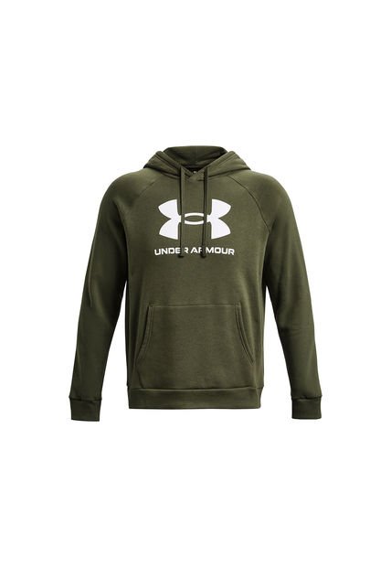 Polerón UA Rival Para Hombre Verde Under Armour