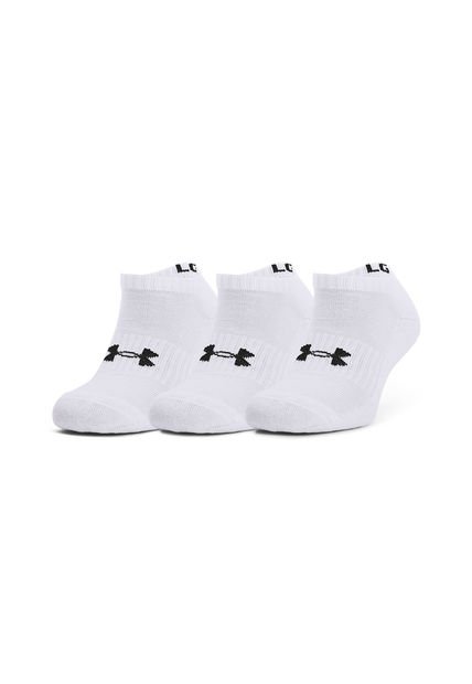 Pack 3 Calcetines Unisex UA Core Blanco Under Armour