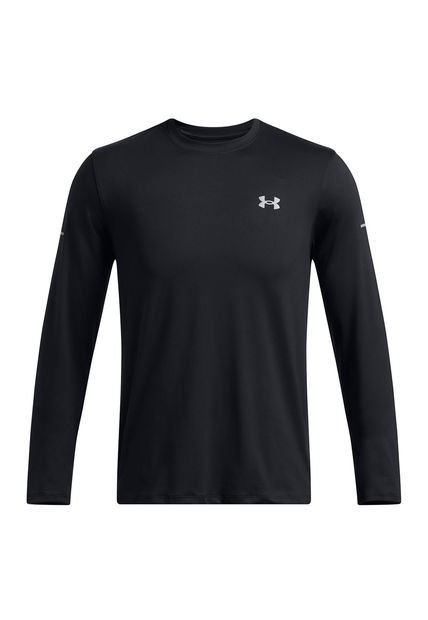 Polera Manga Larga Launch Pro Hombre Negro Under Armour