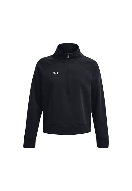 Polerón UA Rival Negro Para Mujer Under Armour