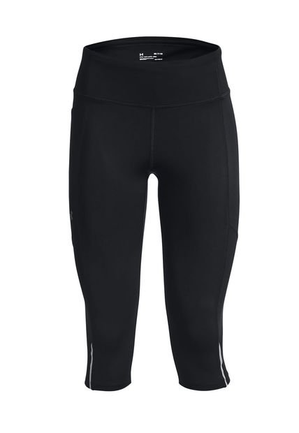 Calza Mujer Fly Fast 3.0 Speed Capri Negro Under Armour