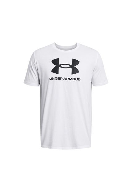 Polera UA Sportstyle Hombre Blanco Under Armour