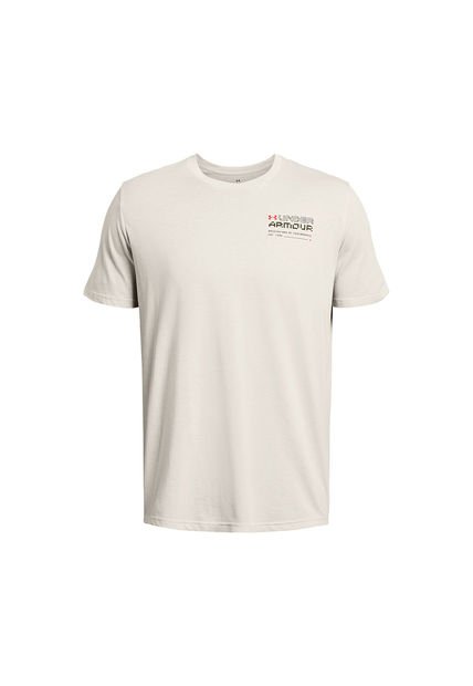 Polera UA Reaching Peak Hombre Blanco Under Armour