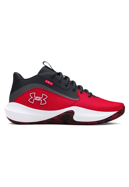 Zapatillas Bsketball Unisex Lockdown7 Rojo Under Armour