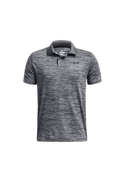 Polo De Rendimiento UA Para Niño Gris Under Armour